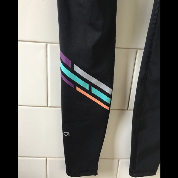 GAP GapFit GFast Leggings Colorful Accents size  XS - Picture 4 of 5